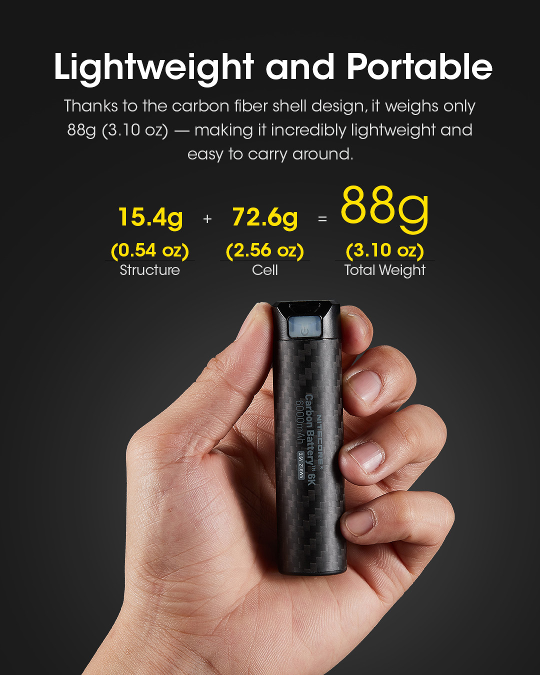 Carbon Battery 6K - Image 1